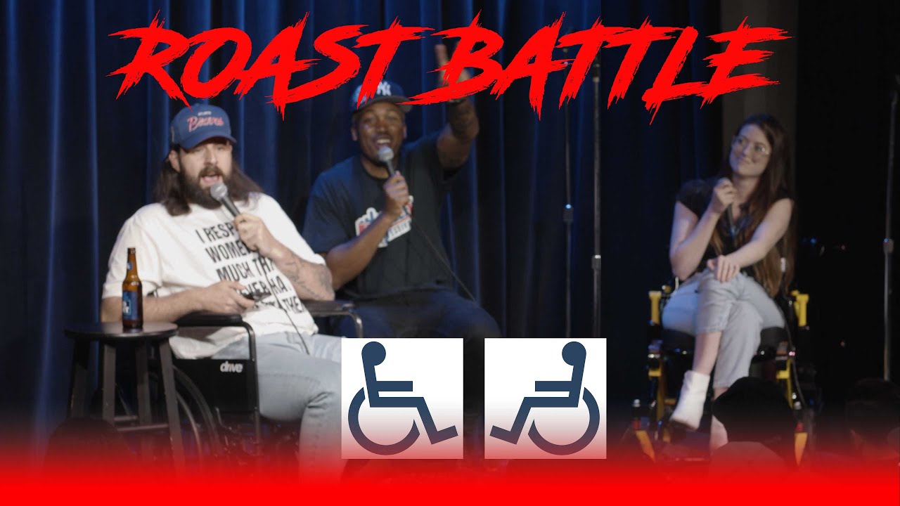 Roast Battle: Comedian vs Comedian in wheelchair (Fiona Cauley) FULL VERSION