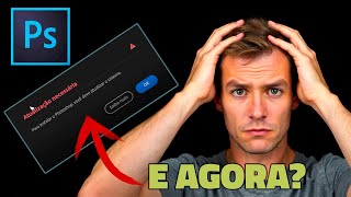 Para instalar o Photoshop, você deve atualizar o sistema. Como resolver de forma rápida e prática!