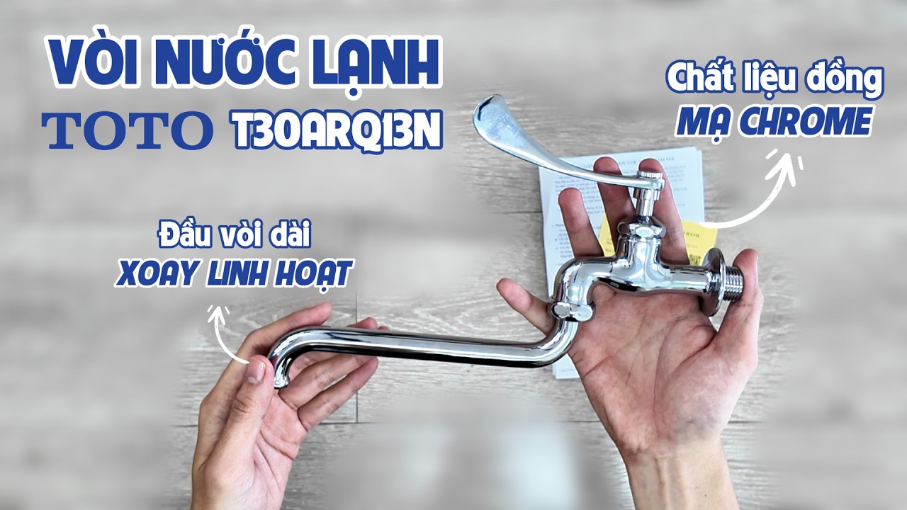 Vòi nước lạnh gắn tường TOTO T30ARQ13N