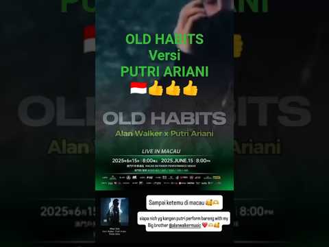 Versi Putri Ariani #oldhabits #putriariani #alanwalker #farruko #sofiareyes #walkerhabits