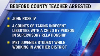 Sheriff charges Bedford County School employee in sexual assault investigation