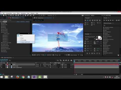 After Effect Tutorial - Audio React Trapcode Form