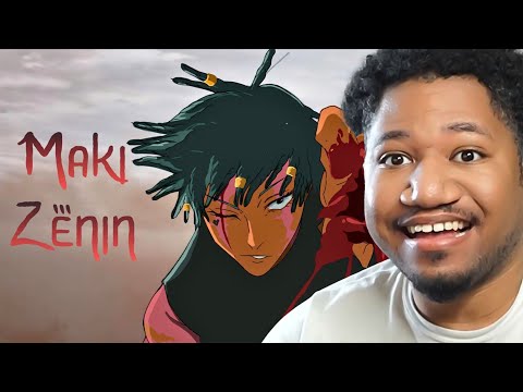 MAKI ZENIN UK DRILL (Jujutsu Kaisen Rap) REACTION
