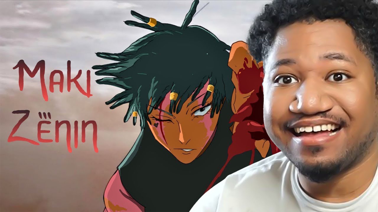 MAKI ZENIN UK DRILL (Дзюдзюцу Кайсен Рэп) РЕАКЦИЯ