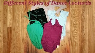 Different Styles of Dance Leotards