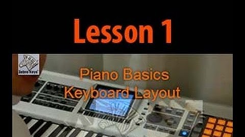 Free Piano Lessons - Lesson 1 for Beginners