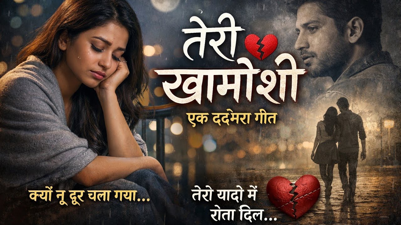 तेरी ख़ामोशी 💔💘 | A Heart-Touching Hindi Sad Song | Broken Love Story