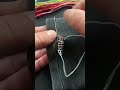 My aunt taught me the technique of invisible thread sewing. #needlework