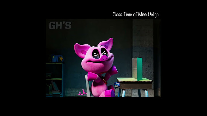 CLASS TIME OF MISS DELIGHT - POPPY PLAYTIME CHAPTER 3 | GH'S ANIMATION