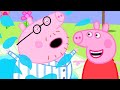 Peppa Pig en Español | Papá Cerdito se cae a la piscina | Pepa la cerdita