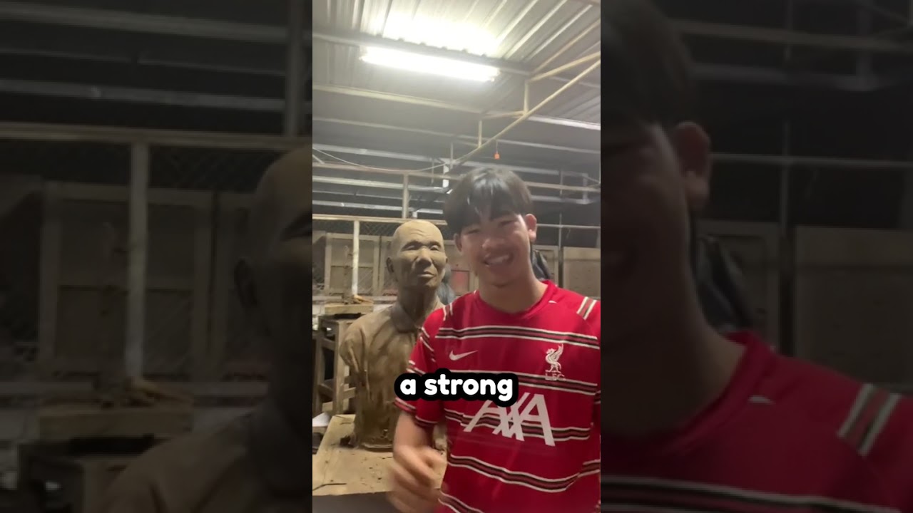 Они строят глиняные скульптуры боксеров 😮