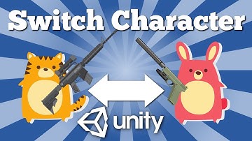 How to switch between two characters in Unity game? Quick Unity 2D tutorial.