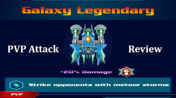 Galaxy Attack: Alien Shooter | Galaxy Legendary Skin PVP Attack Review | By Apache Official