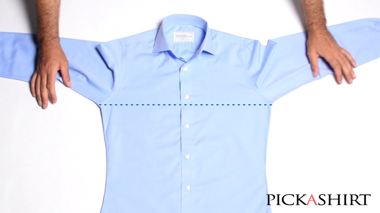 How To Measure Shirt Chest - Shirt Measurements - YouTube