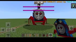 Updated Thomas and Choo Choo Charles Addon MOD in Minecraft PE 1.19 [YurigazoPH]