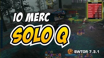 Learning IO | Innovative Ordnance Mercenary | Novare Coast | Patch 7.3.1 | SWTOR PVP Gameplay 2023