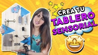 CÓMO HACER un TABLERO SENSORIAL fácilmente y cuáles son sus BENEFICIOS