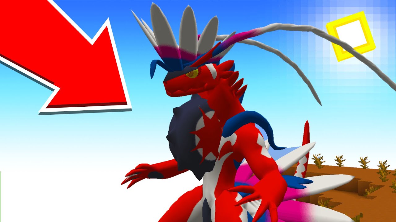 Koraidon and Miraidon In Pixelmon 