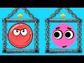 Love Balls Daily Challenge Vs Red Ball 4 Box Factory Gameplay Walkthrough IOS 