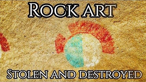 Rock Art. And Stolen Rock Art. 
