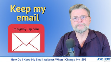 How Do I Keep My Email Address When I Change My ISP?