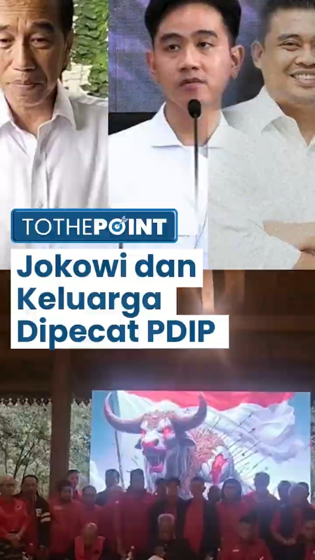 PDIP Resmi Pecat Jokowi dan Keluarganya dari Kader Partai, Dinilai Membelot dan Merusak Demokrasi