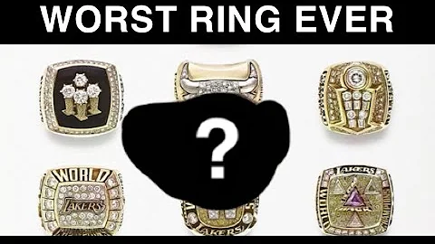 THE WORST NBA CHAMPIONSHIP RING OF ALL TIME