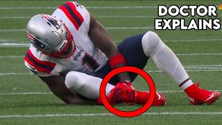 AJ Brown Limps to Locker Room with Ankle Injury screenshot 3
