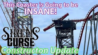 Sirens Curse is INSANE! | Cedar Point | Construction Update | May 2025