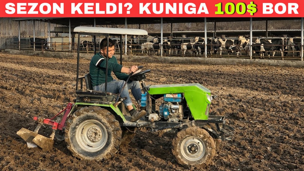 КУНИГА ПУЛ ТОПАДИГАН МИННИ ТРАКТОР ИШГА ТАЙЁР!