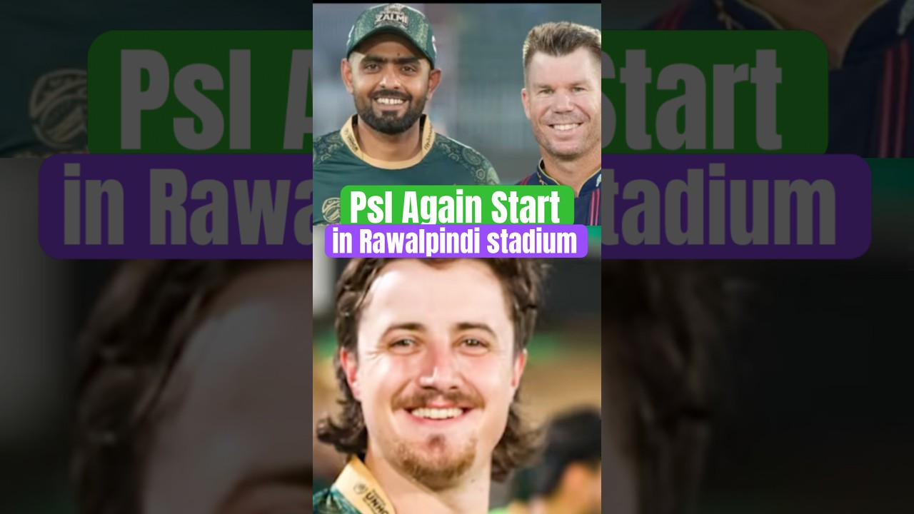 Psl again start in Rawalpindi stadium 