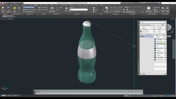 AutoCAD Modeling (Coke Bottle)