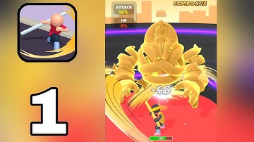 Running Man Fight Gameplay Walkthrough || Part 1 || {Android} By Taipei Rain Studio