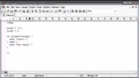 Beginner PHP Tutorial   24   Triple Equals