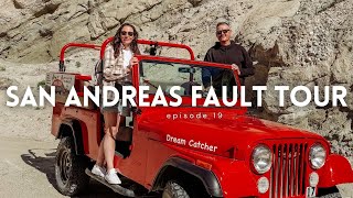 Off-Roading the San Andreas Fault – Epic Red Jeep Tour Adventure! 🌵🚙🔥