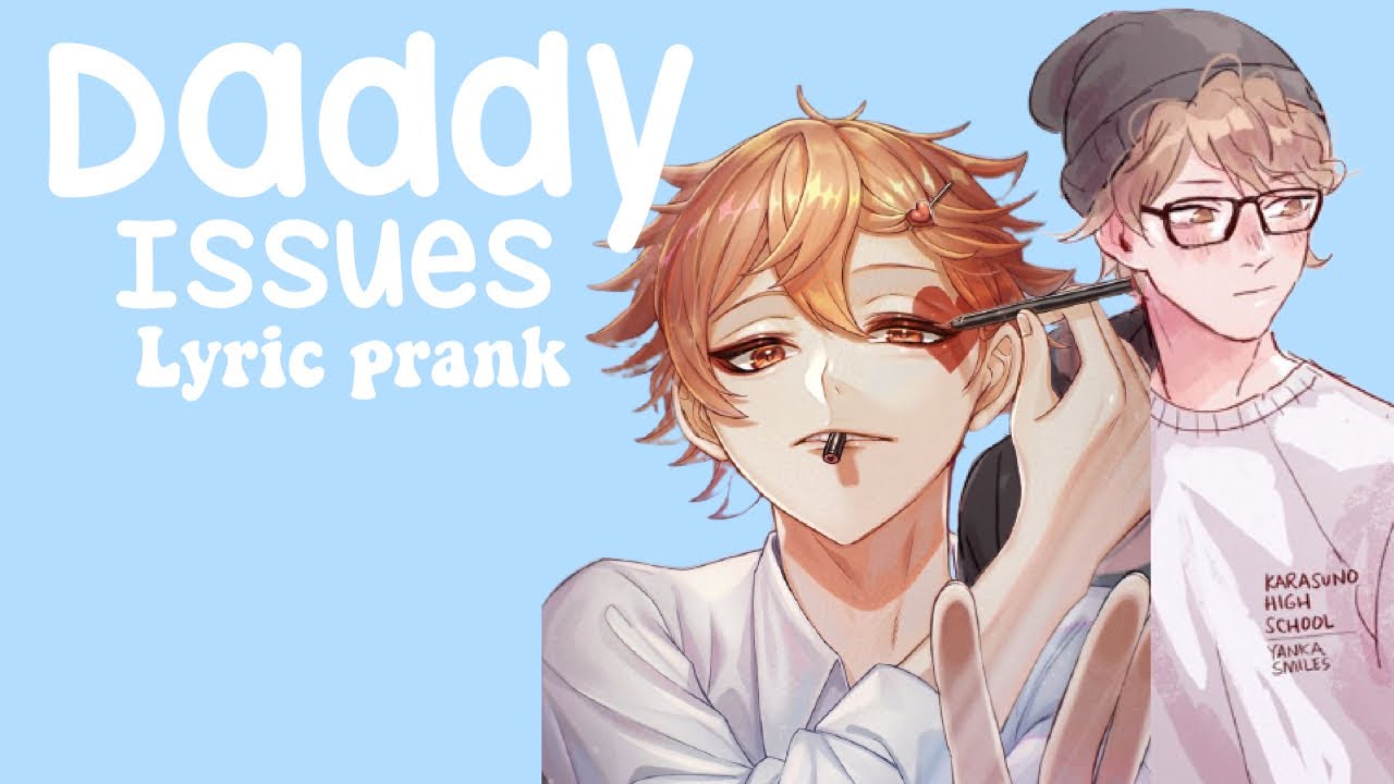 Hinata Has Daddy issues? | ‘lyric prank’ | tsukihina | haikyuu text