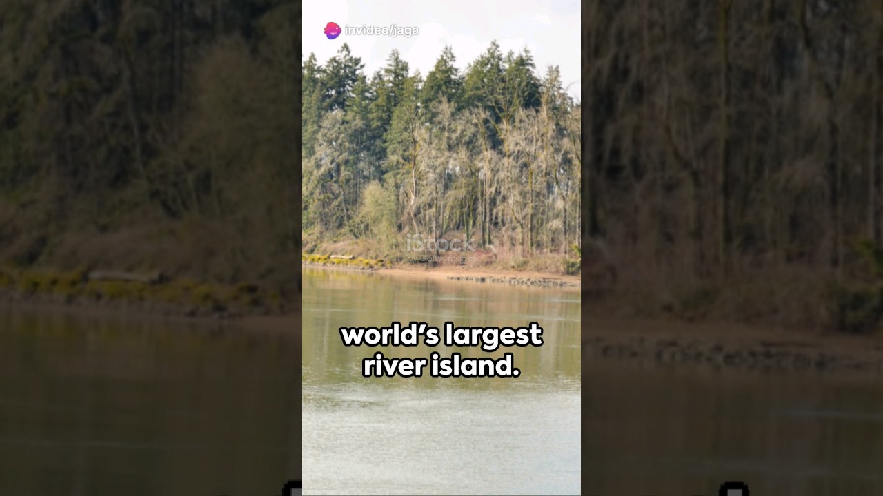World largest river Island 