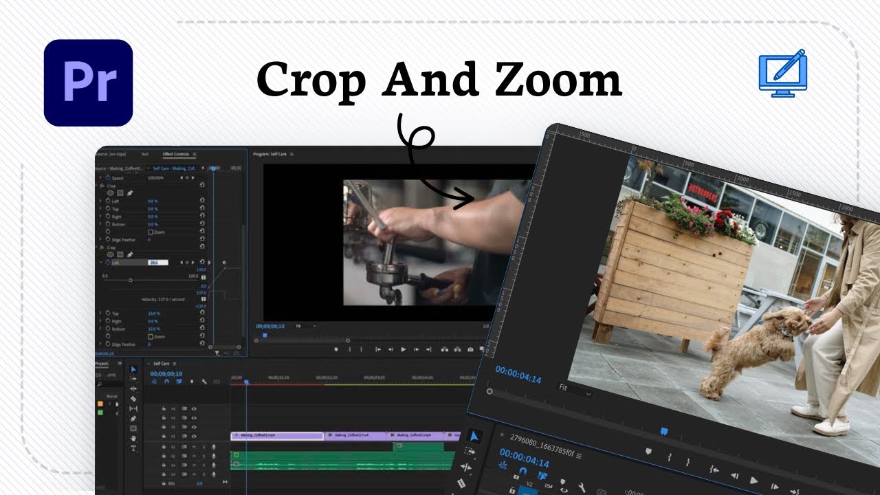 How to crop and zoom in Adobe Premiere Pro (Pixel Scaling)