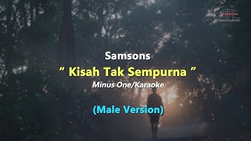 Samsons - Kisah Tak Sempurna | Karaoke - Piano (Original Key/Nada Asli)