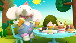 very happy birthday tina tony cartoon toddlers