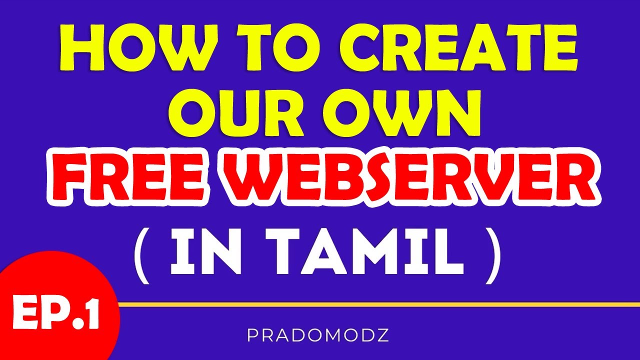 Ep.1 - Free Web Server Creation - YouTube