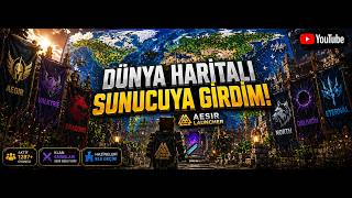 🔥 DÜNYA HARİTALI SUNUCUYA GİRDİM… VE ŞOK OLDUM! 😱 (Aesir Launcher)