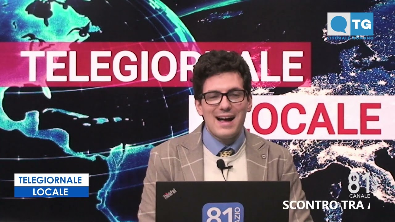 TELEGIORNALE LITORALE ROMANO 16 02 2026
