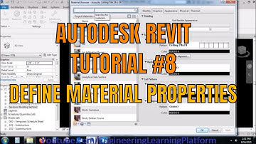 How to Define Material properties in Revit Structure