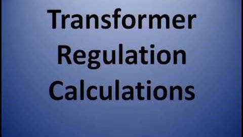 Basic Transformer Regulation with solved problems (explained in TAGLISH)