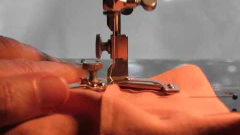 Adjustable Hemmer for Wide Hems