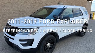 Ford Explorer (FPIU) Airbag, Steering Wheel, and Clock Spring Replacement