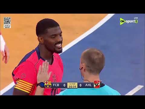 مباراة الأهلي وبرشلونة في بطولة العالم للأندية لكرة اليد رجال