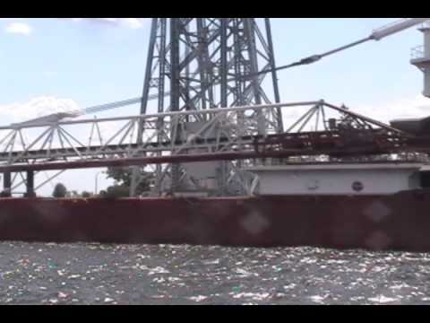 The Cason J. Callaway departed the port of Duluth ...
