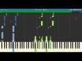 Two steps from hell victory  piano arrangement midi visualisation